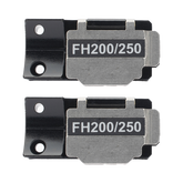 Par de Holders para fibra óptica 250 micras para Fusionadora LinkedPRO LP-FS-PRO-X6